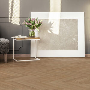 Amber Whisper Herringbone