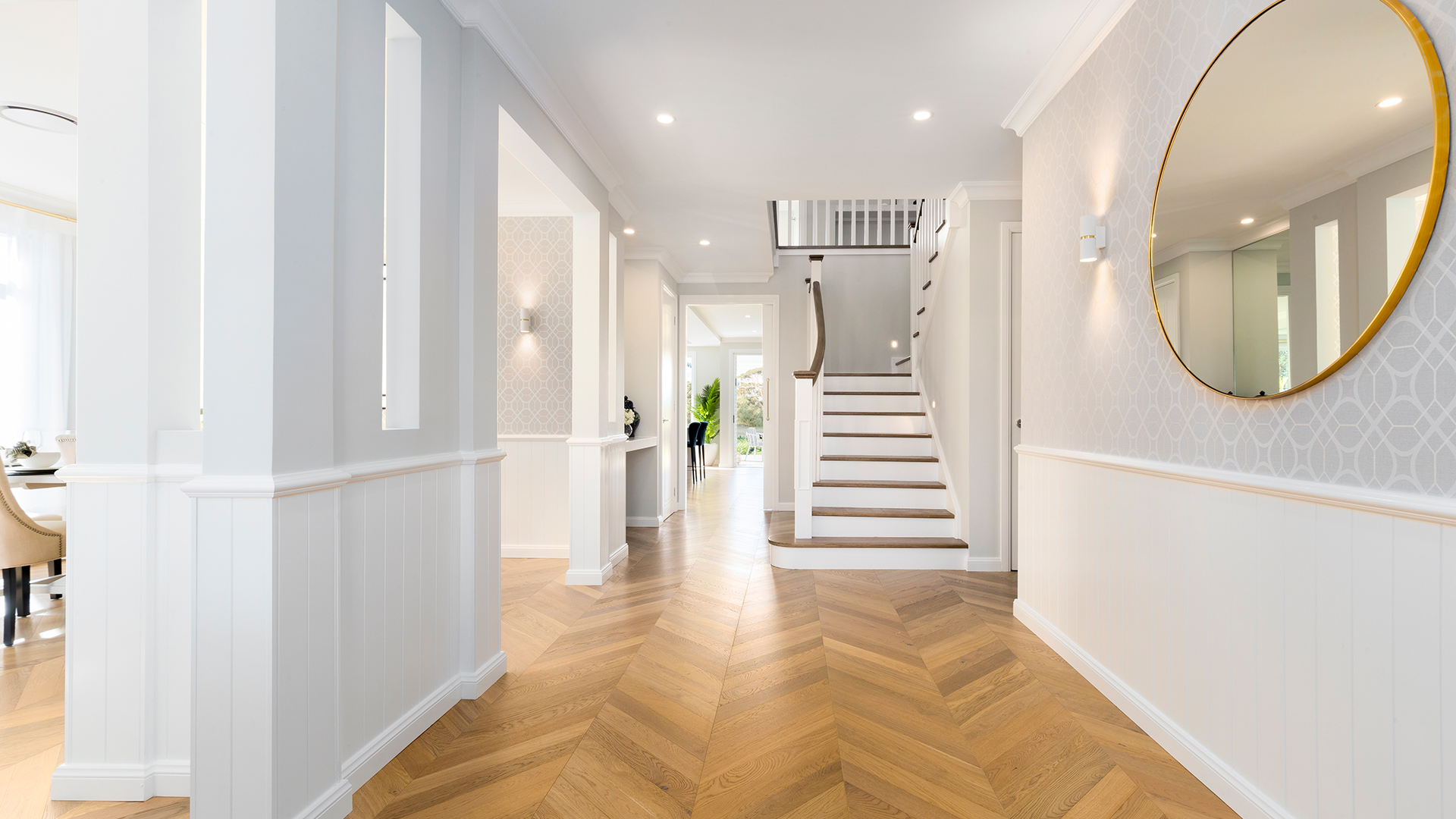 Chevron French Pearl